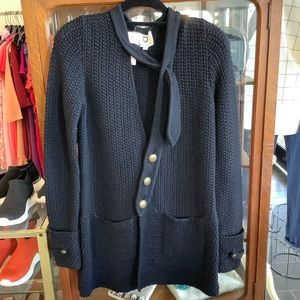 Mayle 100% wool soft cardigan chunky knit